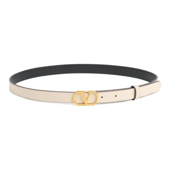 Valentino 20mm VLogo Signature Leather Belt
