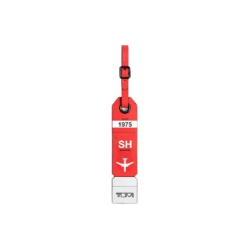 TUMI Travel Access Luggage Tags Rouge Red