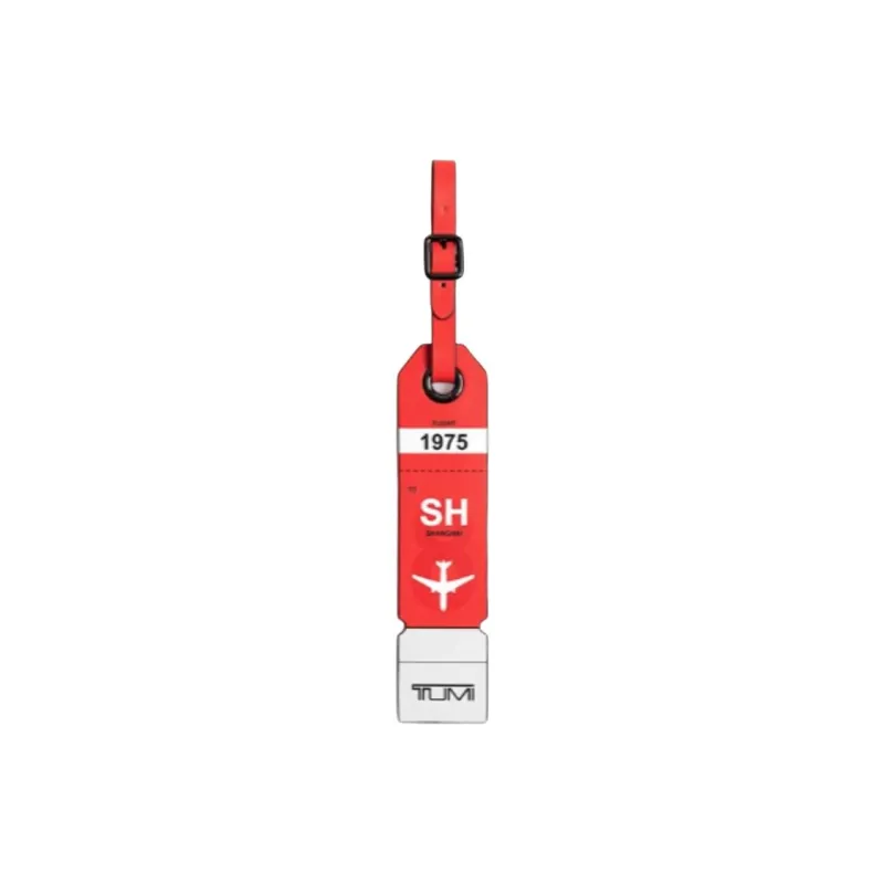 TUMI Travel Access Luggage Tags Rouge Red-0
