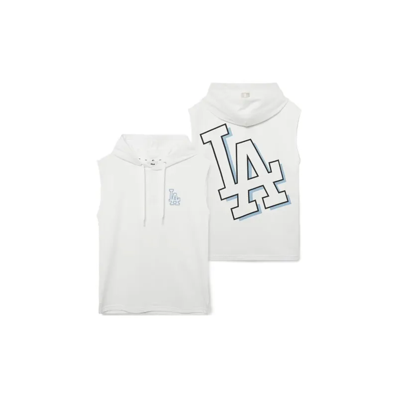 MLB Los Angeles Dodgers Sweatshirts Men White-2