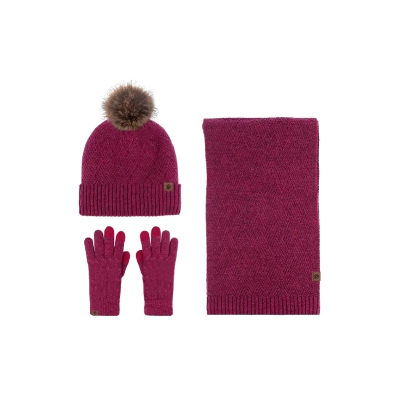 YUZHAOLIN Wool Knit Scarves Women's-3