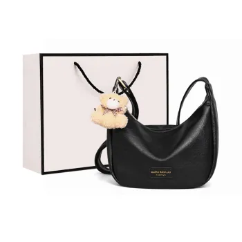 VINEY Pu Shoulder Bag Crossbody Bag Dumpling Bag Regular Women's Coffee