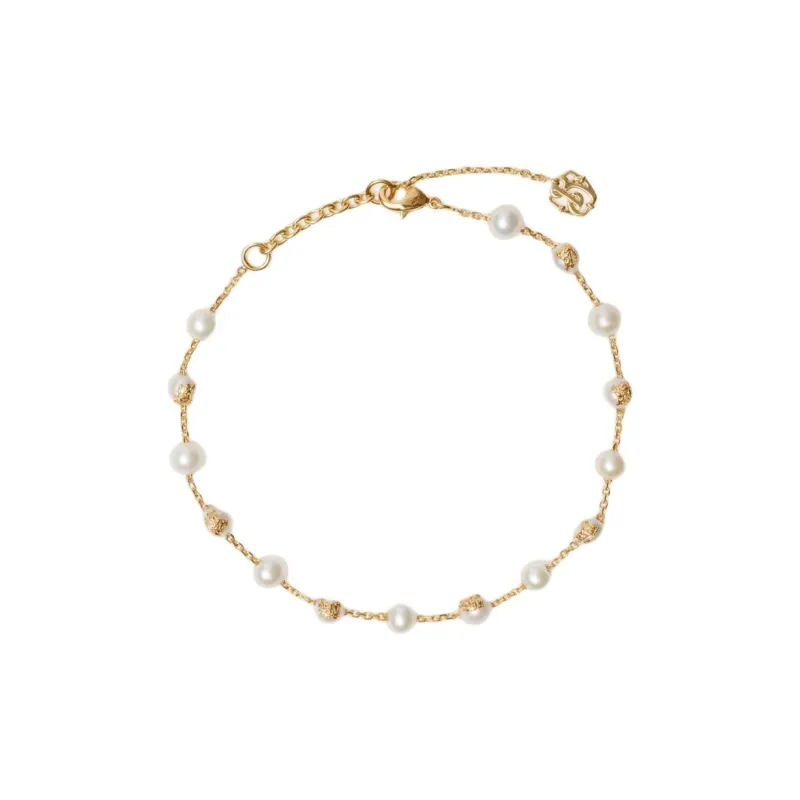 Burberry Brass Bracelets Women's Gold-0