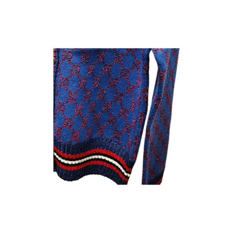 GUCCI FW24 Knitwear Women's Blue-4