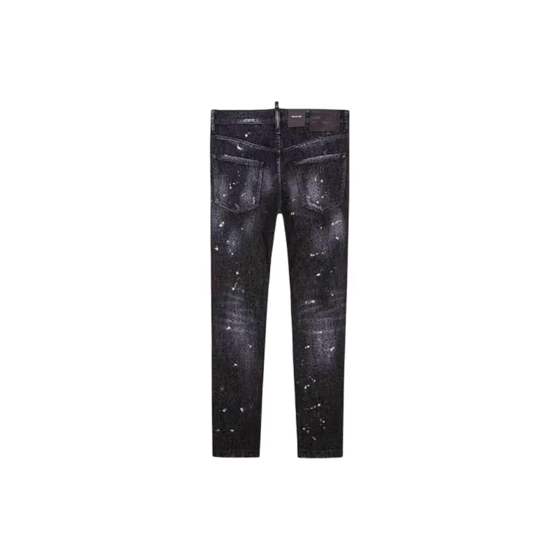 DSQUARED 2 D2 Squared Spring And Summer Collection Jeans Men's Black-1