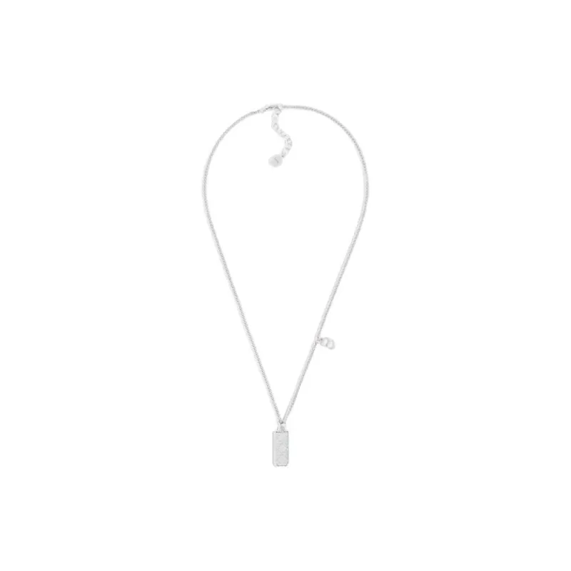 DIOR Sterling Silver Necklaces Men's Silver-1