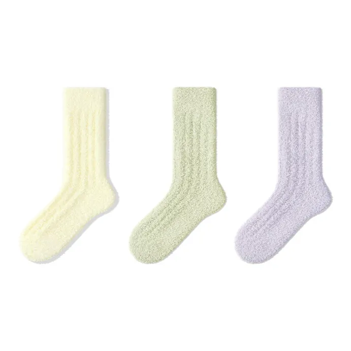 B&C.Room Mid Calf Socks Unisex 3 Pack-5