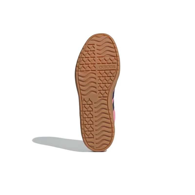 Adidas Vl Court Anti-Slip Wear-Resistant Low-Top Skateboard Shoes Women's Pink-4