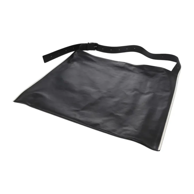 JIL SANDER Calfskin Handbag Large Size Men's Two Tone-5