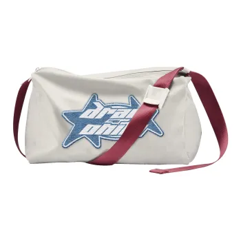DRACONITE Polyester Shoulder Bag Regular Unisex Gray