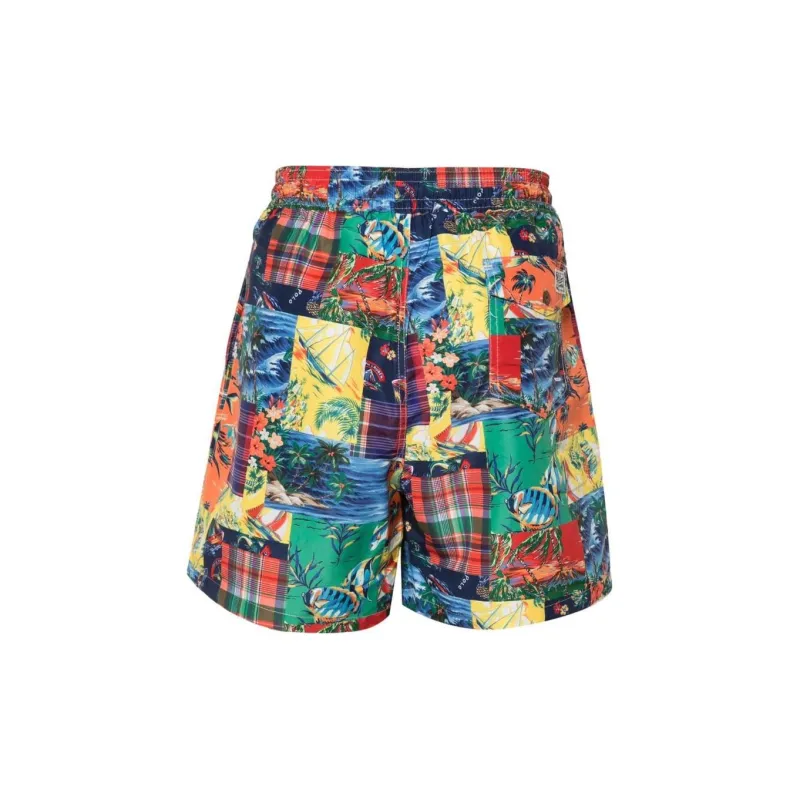 Polo Ralph Lauren Logo patch Swim Shorts-1