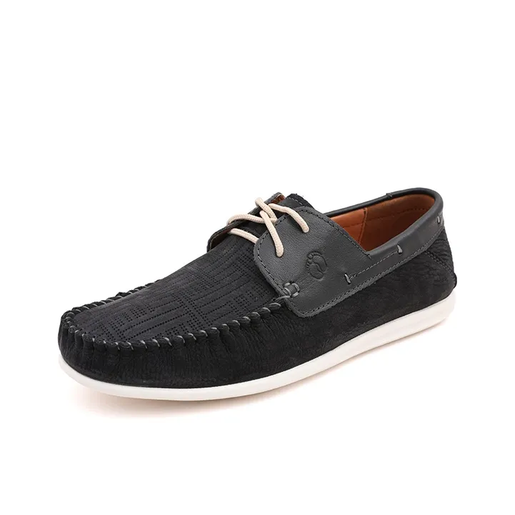 HANG TEN Casual Shoes Men's Black Blue-5