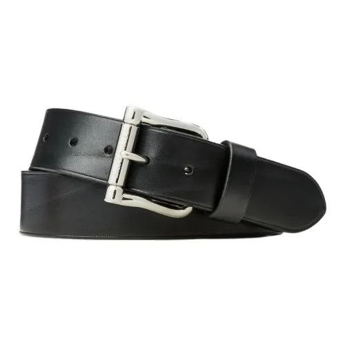 Polo Ralph Lauren Leather Leather Belts Men's Black -