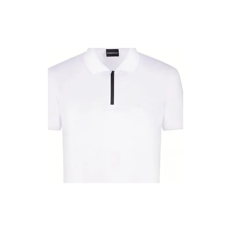 EMPORIO ARMANI Polo Shirts Men White-3
