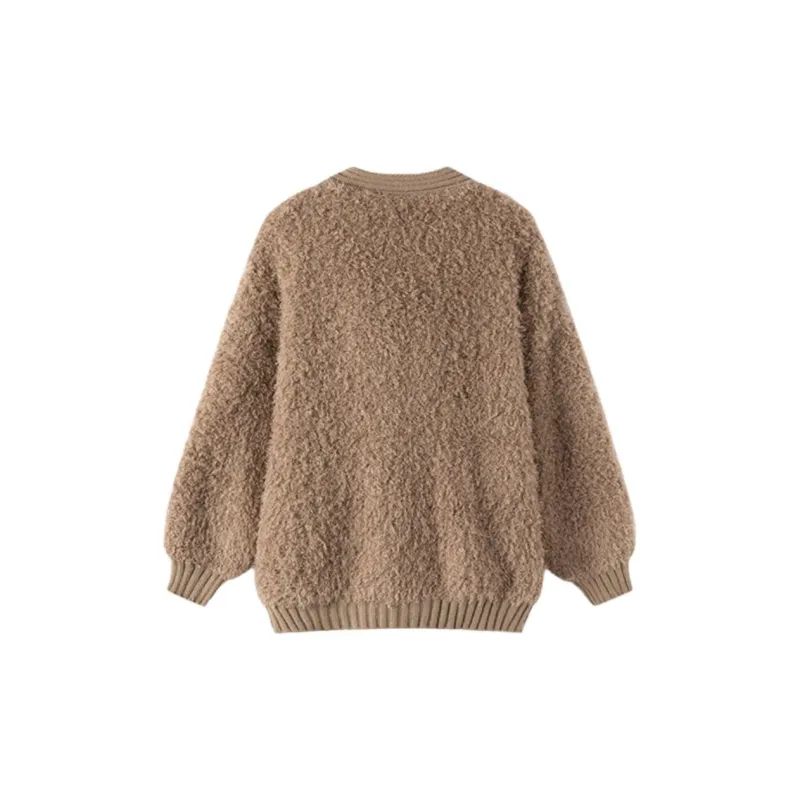 Juden Choi Knitwear Women's Coffee-1