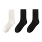 3-Pack (Milk White+Black X 2)