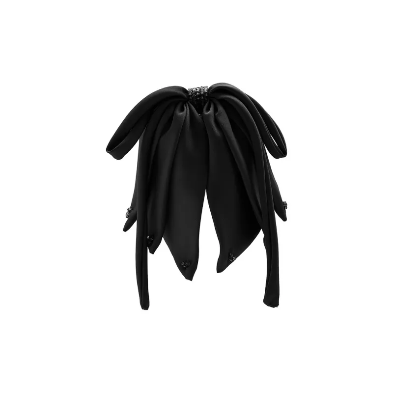ROYALSASA Polyester, Faux Crystal, Acrylic Hair Claw Clip Hair Claw Clip Women's-3