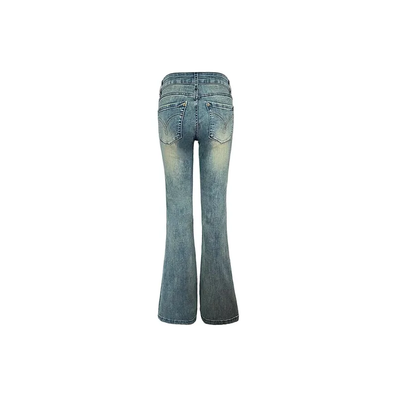 Kazakhstan Jeans Women's Deep Sea Blue-5