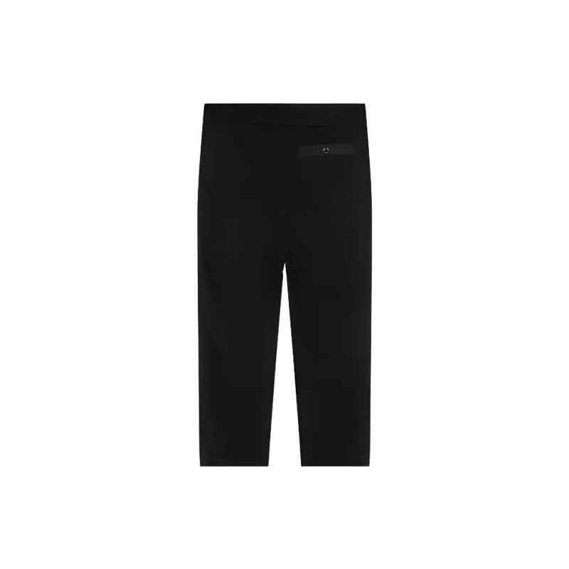 Zzegna Knitted Sports Pants Men's Black-3