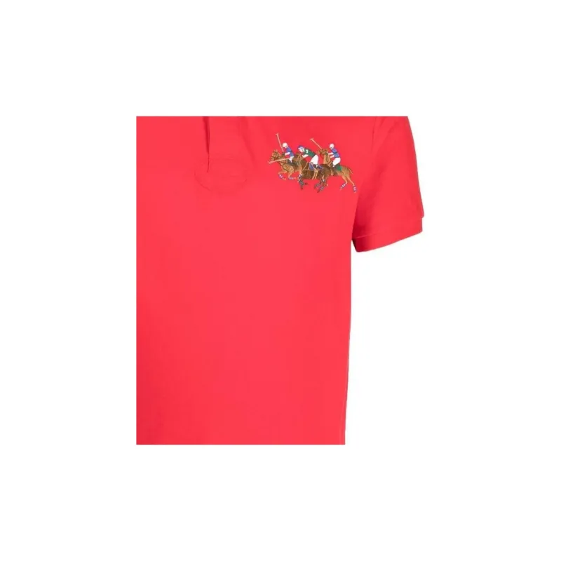 Polo Ralph Lauren Triple Pony Cotton Polo Shirt-6
