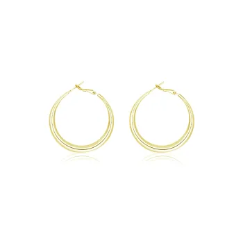 ONEKISS Gold Plated Copper Earrings Women's