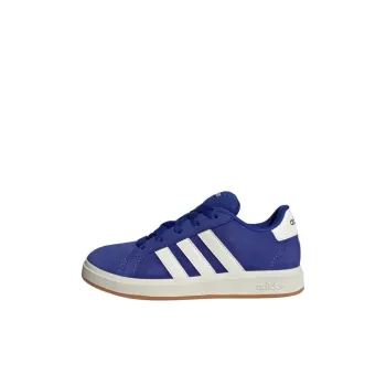 Adidas Anti Slip Wear Resistant Low Top Kids' Skateboarding Shoes Blue White Kids'