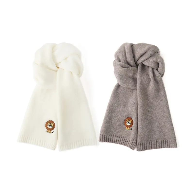 STUFFER Faux Cashmere Knit Scarves Unisex-10