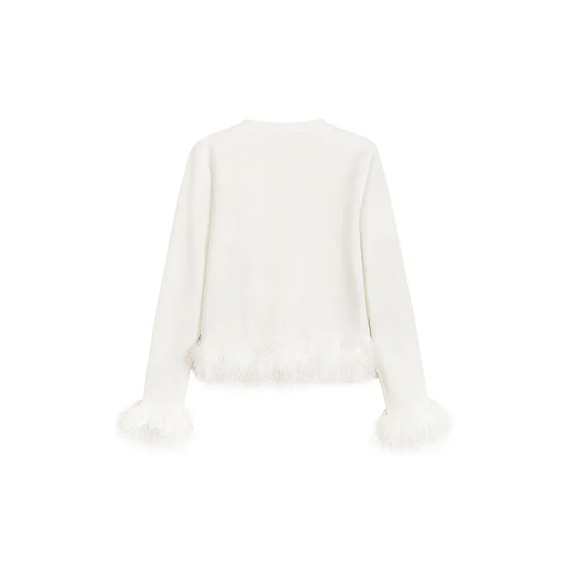 Cypress House Knitwear Women's White-1