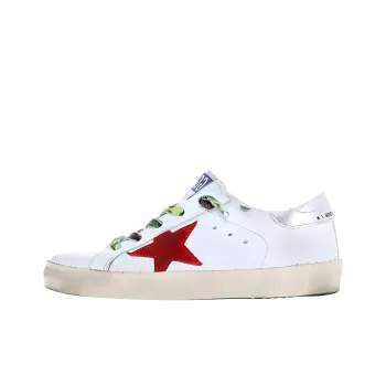 Golden Goose Low Top Kids' Skateboarding Shoes White Teenagers