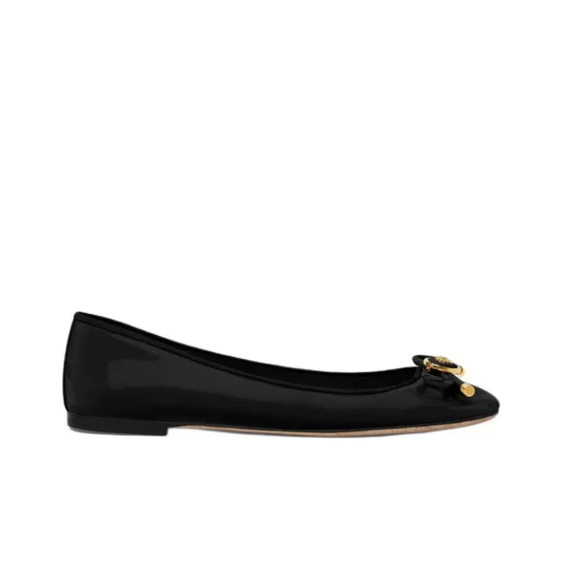 VERSACE Opera Casual Single Shoes Women's Black-1