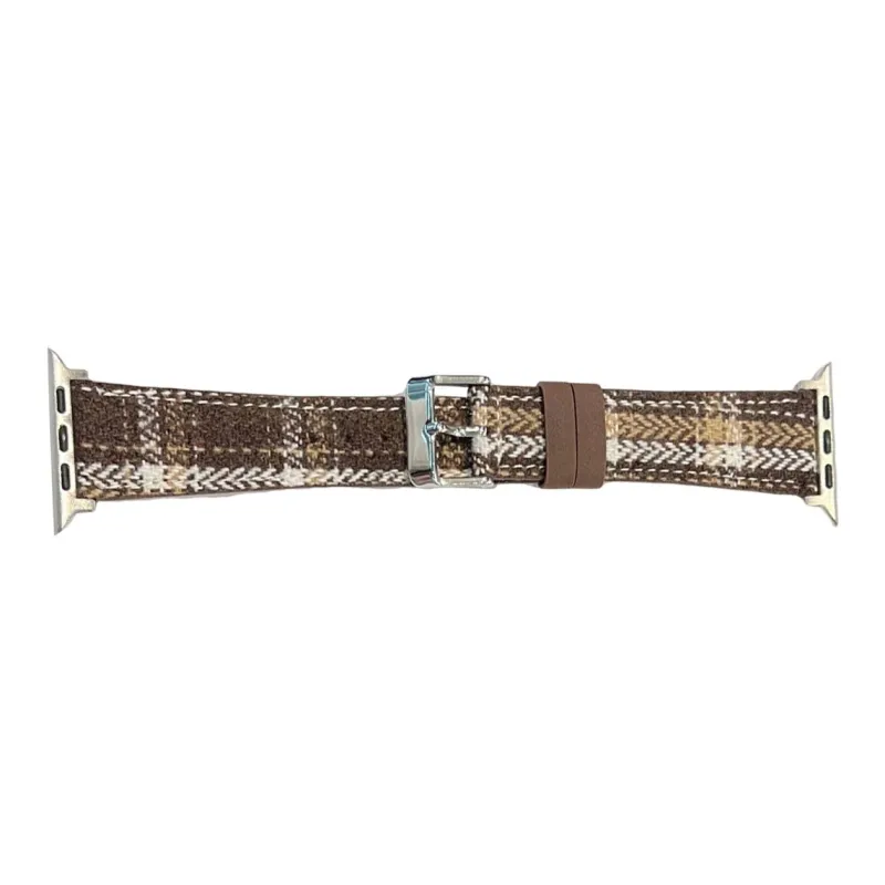 NCFCK Apple Compatibility Watch Band Woolen Leather Material-14