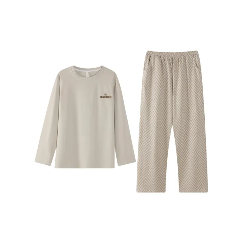 MADALLO Pajama Set Unisex Apricot-1