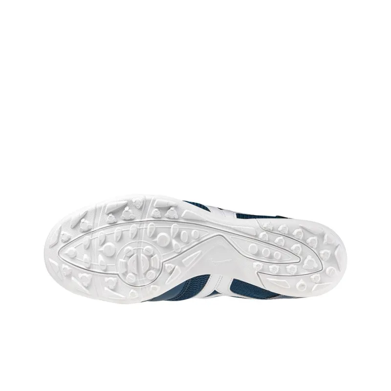 Mizuno TF Rubber Broken Studs Cushioning, Wear Resistant Soccer Shoes Unisex Blue-4