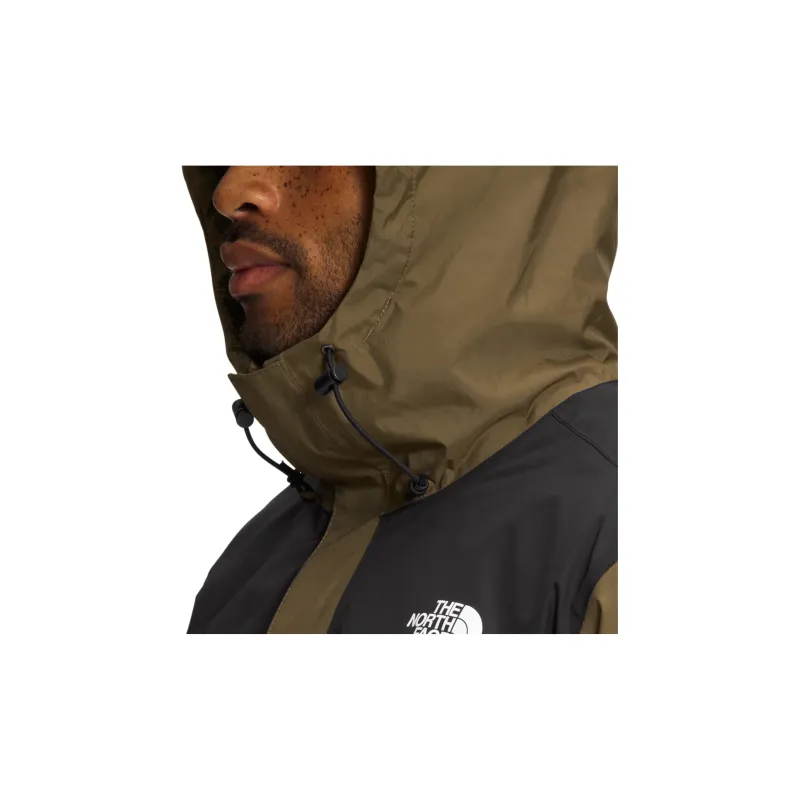 THE NORTH FACE Antora Outdoor Hiking Water Resistant Windproof Breathable Warm Windbreaker Jacket Men's Black-3