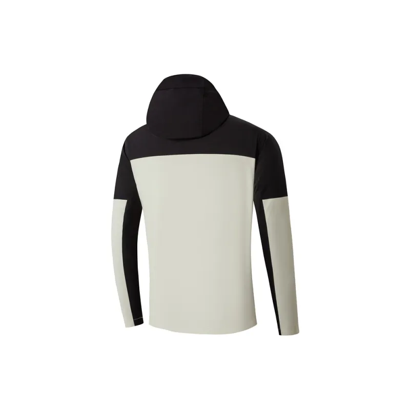 361° Windproof Windbreaker Jacket Men's Sand Brown White/super Black-1