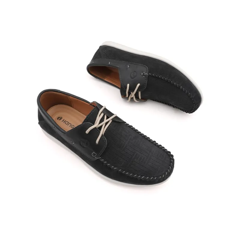 HANG TEN Casual Shoes Men's Black Blue-4