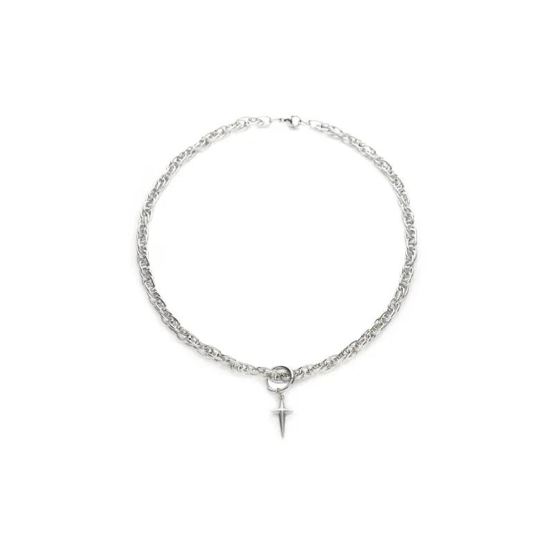 KwOnline Titanium Steel Necklaces Unisex-0