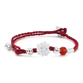 CHINA GOLD S925 Silver Bracelets Women's