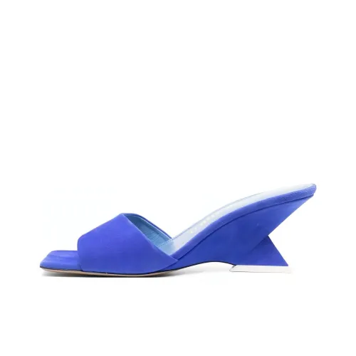 orange flat sandal