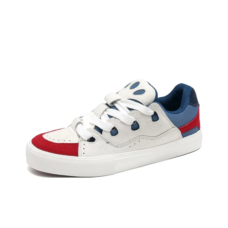 Wooden Rabbit Abrasion Resistant Slip Resistant Low Top Skateboard Shoes Unisex-10