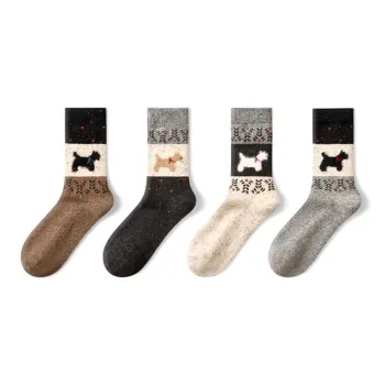 Primeet Mid Calf Socks Women's 4 Pack