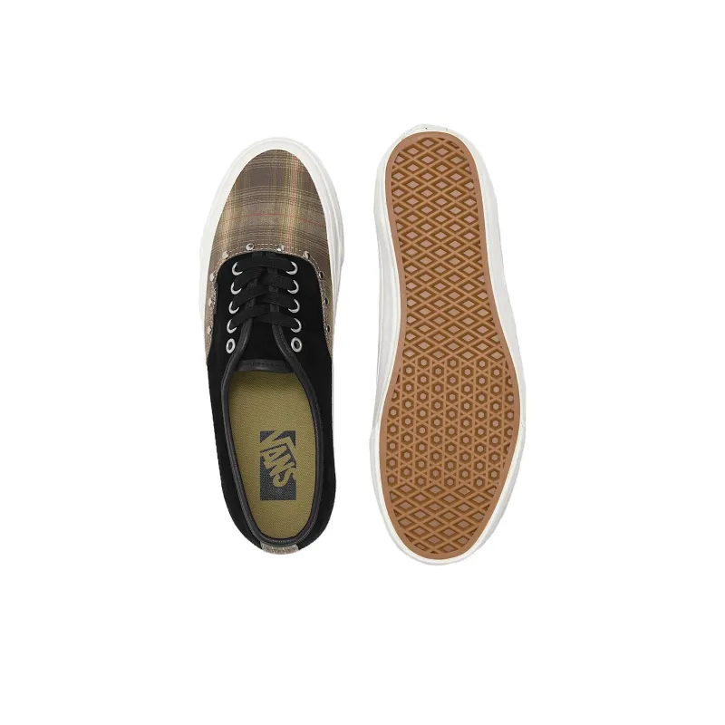 Authentic Premium Vans 44 'Prep Plaid Pack Olive Green'-3