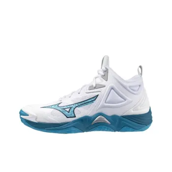 Wave Momentum Mizuno 3 Mid 'White Sailor Blue'