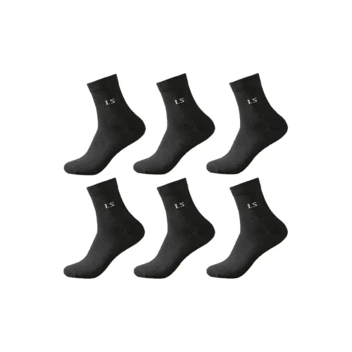 Lanza Mid Calf Socks Men's 6 Pack