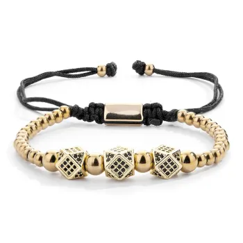 ENFANTIN Stainless Steel Jade Thread Bracelets Unisex