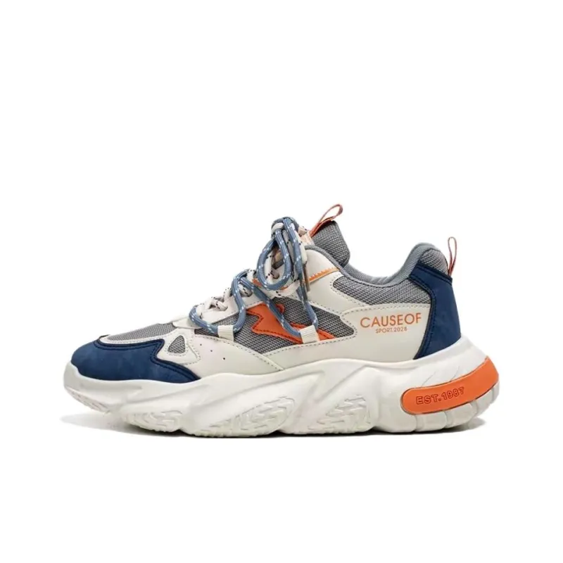 Topland Non-slip Support Low-Top Chunky Sneakers Men's-2