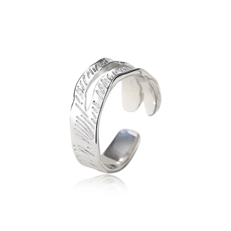YINGNIXINDONG 925 Sterling Silver Rings Unisex-4