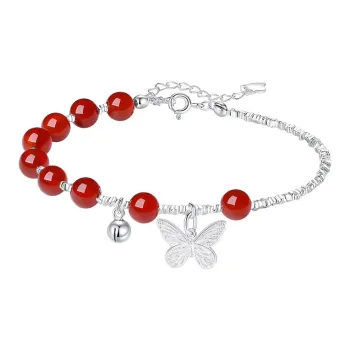 Suddenly Lucky Agate Jade Bracelets Women's
