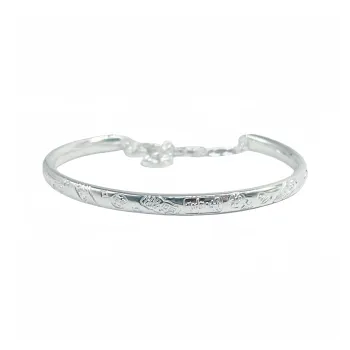 BKBU 999 Fine Silver Bangles Unisex