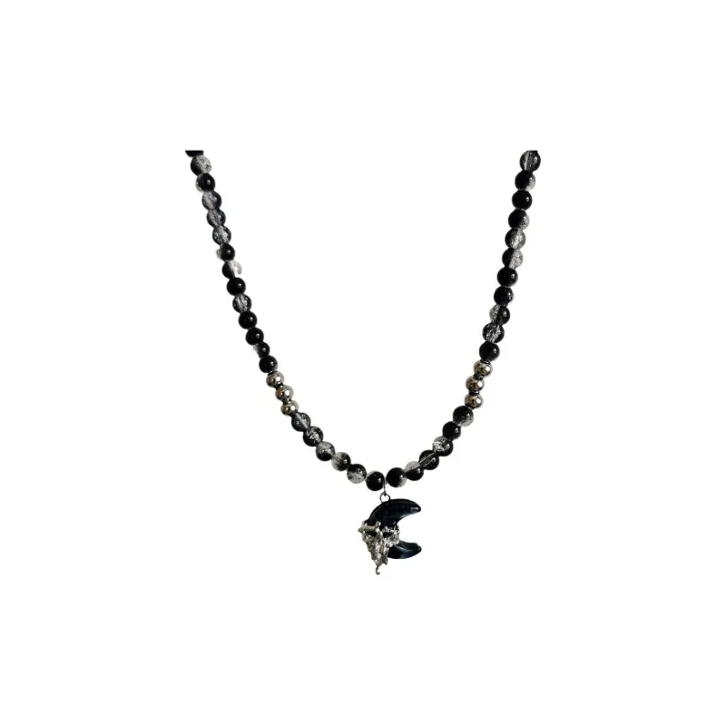 QIANFANGDAHUANGYE Alloy Glass Necklaces Women's-0